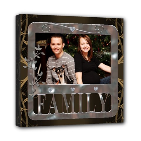 Family 8x8 Stretched Canvas