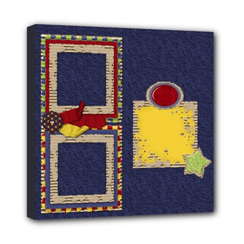 Primary Cardboard 8x8 Canvas 2 - Mini Canvas 8 x 8 (Stretched) Primary Cardboard 8x8 Canvas 2 - Mini Canvas 8 x 8 (Stretched)