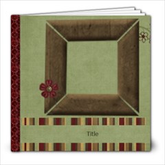 Masculine Book - 8x8 Photo Book (20 pages)