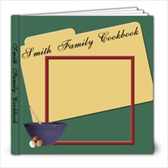 cookbook - 8x8 Photo Book (20 pages)