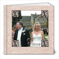 Classic Marble 8 x 8 20 page wedding album 2 - 8x8 Photo Book (20 pages)