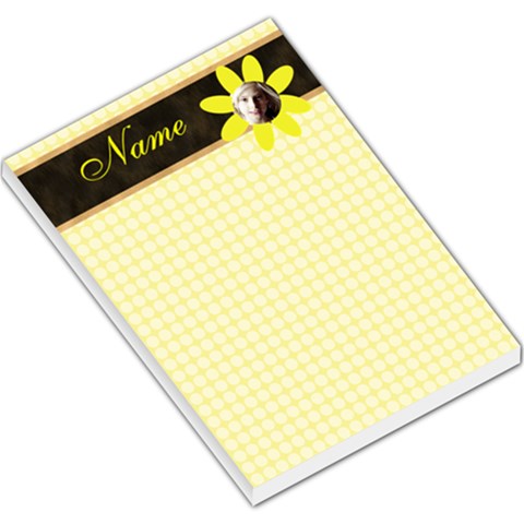 Flower Notepad By Danielle Christiansen