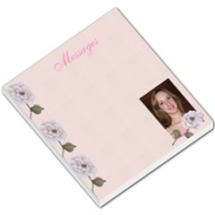 Peach Rose Small Memo Pad - Small Memo Pads