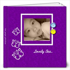 12 x 12 Photo book 20 Pages - Purple  - 12x12 Photo Book (20 pages)