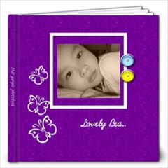 12 x 12 Photo book 20 Pages - Purple  - 12x12 Photo Book (20 pages)