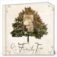 Generations - Our Family Tree 12 x 12 40 Page Book - 12x12 Photo Book (40 pages)