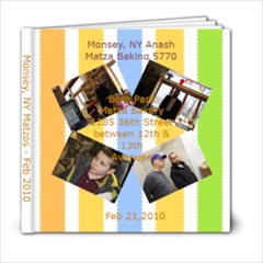 Anash Matza 5770 - 6x6 Photo Book (20 pages)