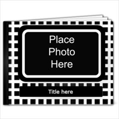 Black and White General Purpose 9x7 20 page book - 9x7 Photo Book (20 pages) Black and White General Purpose 9x7 20 page book - 9x7 Photo Book (20 pages)