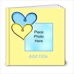 Hearts and lollipop Brag book general purpose 6x6 20 pages - 6x6 Photo Book (20 pages)