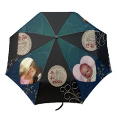 Beauty- Destiny -Faith & Peace Folding Umbrella