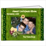 James  5x7 Christmas Album - 7x5 Photo Book (20 pages)