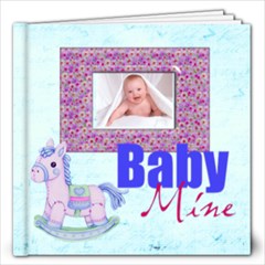 Baby Mine 20 page 12 x 12 Album Boy or Girl - 12x12 Photo Book (20 pages)