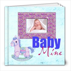 Baby Mine 20 page 8 x8 Album Boy or Girl - 8x8 Photo Book (20 pages)
