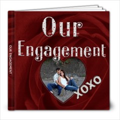 Our Engagement 8x8 Photo Book - 8x8 Photo Book (20 pages)