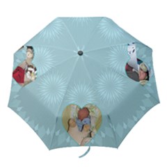 Baby Blue Brag Umbrella - Folding Umbrella Baby Blue Brag Umbrella - Folding Umbrella