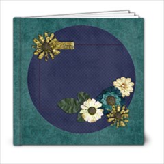 6x6 May Flowers Album-template - 6x6 Photo Book (20 pages)