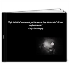 Portfolio album - 9x7 Photo Book (20 pages)