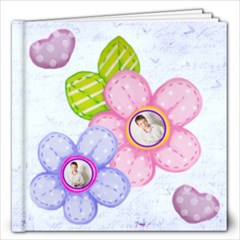 Hearts & Flowers 12 x 12 20 page all occasion album - 12x12 Photo Book (20 pages)