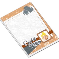 cute kids - Large Memo Pads