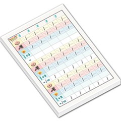 2011 Snack Factory Score Sheets - Large Memo Pads