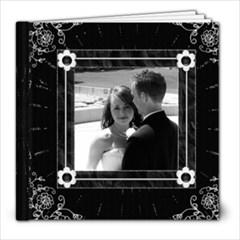 Black and White Elegant 20 Pg 8x8 Photo Book - 8x8 Photo Book (20 pages)
