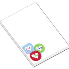 EAT-PRAY-SHOP MEMO PAD - Large Memo Pads