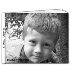 Hudson:Year 3 - 9x7 Photo Book (20 pages)
