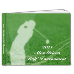 Golf Book 9x7 - 9x7 Photo Book (20 pages)