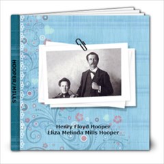 HOOPER/MILLS - 8x8 Photo Book (20 pages)