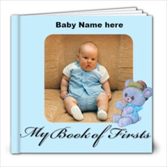 Boy Book of First s 8x8, 30 pages - 8x8 Photo Book (30 pages)