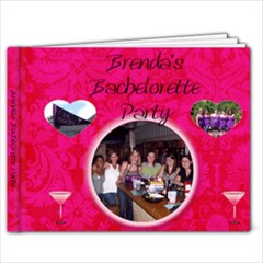 Brenda s Bachelorette Party - 9x7 Photo Book (20 pages)