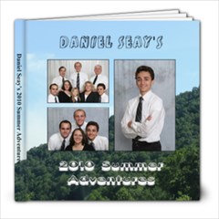 Seay 2010 Vacations - Daniel - 8x8 Photo Book (39 pages)