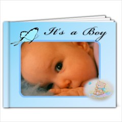 Baby boy Brag book 7x5(20) - 7x5 Photo Book (20 pages)