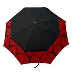 black hearts - Folding Umbrella