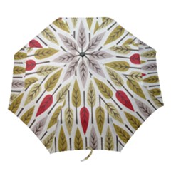 fall leaves - Folding Umbrella