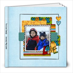 My Boyz - 8x8 Photo Book (39 pages)