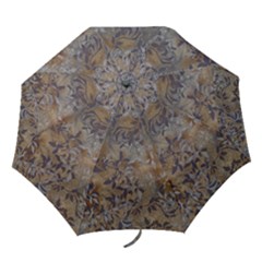 batik leaves small, umbrella - Folding Umbrella