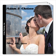 Wedding Album (Adam and Chelsea Fearon) - 12x12 Photo Book (60 pages)