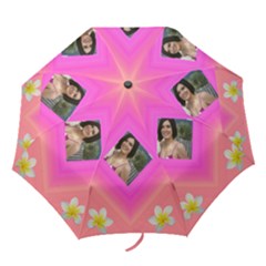 Pink Delight Folding Umbrella