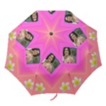 Pink Delight Folding Umbrella