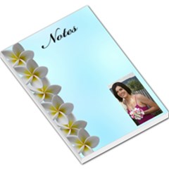 Frangipani Notes large note pad - Large Memo Pads