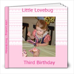 Third Birthday - 8x8 Photo Book (20 pages)