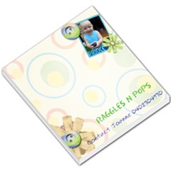 Raggles N Pops - Small Memo Pads