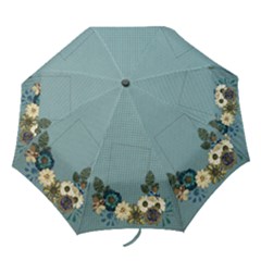 Flowers/April Showers folding umbrella Flowers/April Showers folding umbrella