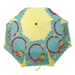 Spring Flowers folding umbrella