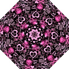 pink punk umbrella - Folding Umbrella