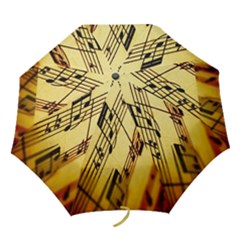 sheet music1 umbrella - Folding Umbrella