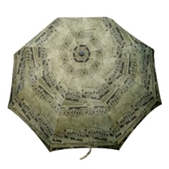 sheet music5 umbrella - Folding Umbrella