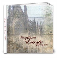 Europe 2010 - 8x8 Photo Book (39 pages)