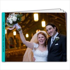 wedding photo book - 9x7 Photo Book (20 pages)